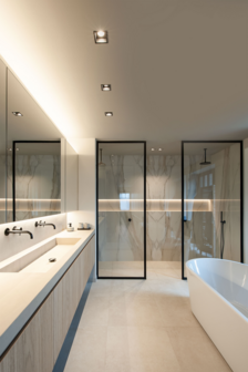 Plano 1.0 led IP44  inbouwspot Wever &amp; Ducre 