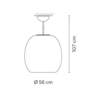 Closer 1707 plafondlamp Vibia 