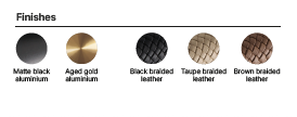 Coco T0308 semi recessed inbouwspot Aromas&nbsp;