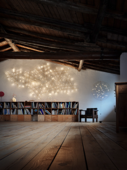 P&ograve;ta wall with plug wandlamp Catellani&amp;Smith