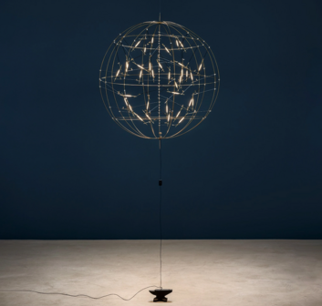 P&ograve;ta 50 cm with anvil and plug hanglamp Catellani&amp;Smith