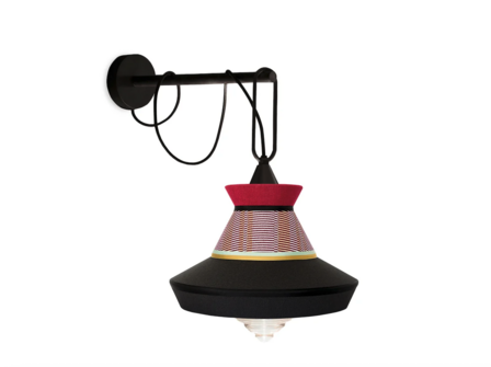 Calypso Guadaloupe wandlamp Contardi