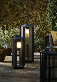 Cube wired small outdoor tafellamp Contardi