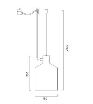 Silo hanglamp Zero