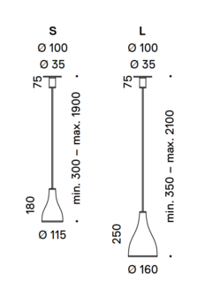 One eighty suspension hanglamp Serien lighting  