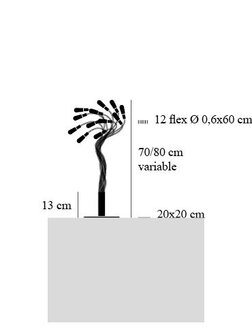 Bonsai led tafellamp Catellani&amp;Smith