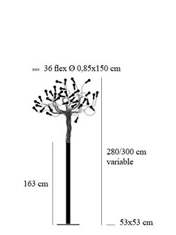 Albero della luce vloerlamp Catellani&amp;Smith