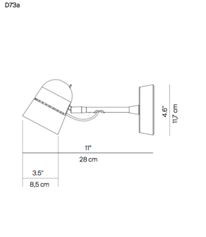 Counterbalance spot wandlamp Luceplan 