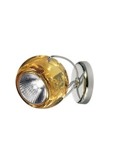 Beluga colour d57 1 lichts plafond/wandlamp Fabbian 