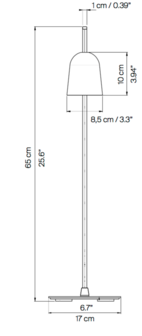 Ascent d78 tafellamp Luceplan 