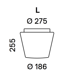 Annex (L) led plafondlamp Serien Lighting 