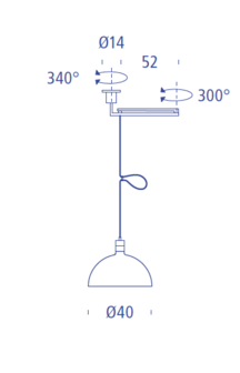 As41c hanglamp Nemo Lighting 