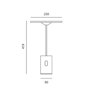 Sisifo tafellamp Artemide 