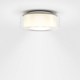 Curling (M) helder/opaal cylindrical led plafondlamp Serien Lighting  