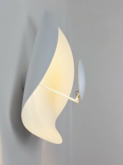 Lederam manta cws1 plafond/wandlamp Catellani&amp;Smith