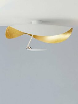 Lederam manta cws1 plafond/wandlamp Catellani&amp;Smith