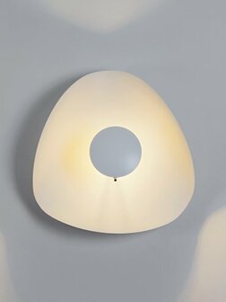 Lederam manta cws1 plafond/wandlamp Catellani&amp;Smith