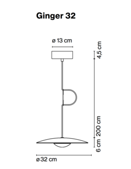 Ginger 32 hanglamp Marset