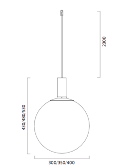 Fog 300 hanglamp Zero