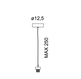 Moove mono hanglamp Lumina