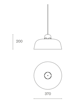 Dalston w162 s2 hanglamp W&auml;stberg 