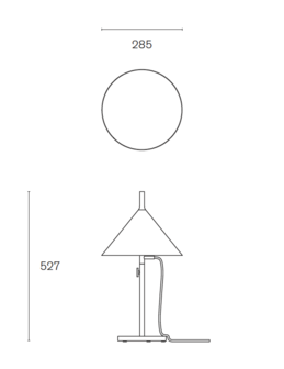 Nendo w132 t base tafellamp W&auml;stberg