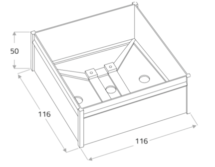 Petit pilote wandlamp Massifcentral