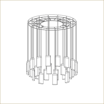 Grand cru chandeliers hanglamp Massifcentral