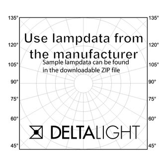 Minigrid 1 lichts 50 hi GU10 inbouwspot Deltalight - sale 