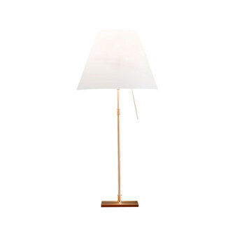 Costanza d13 brass tafellamp Luceplan 