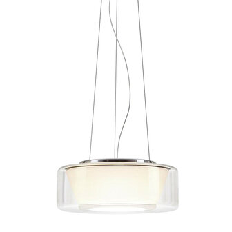 Curling (S)  helder/opaal conical led hanglamp Serien Lighting  