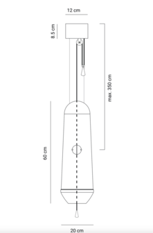 Limpid large hanglamp Hollands Licht