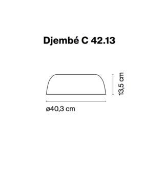 Djemb&eacute; C42.13 plafondlamp Marset