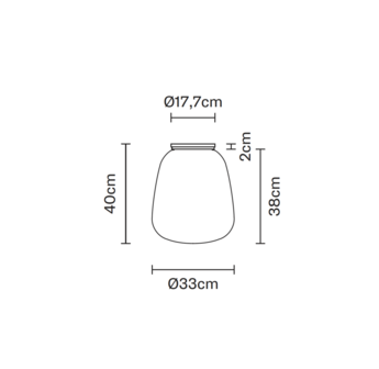 Lumi baka led plafondlamp Fabbian 