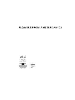 Flowers from Amsterdam C2 plafondlamp Ilfari