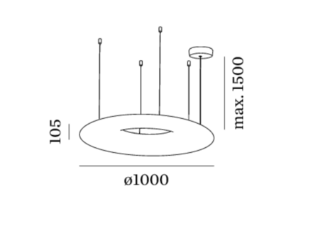 Gigant 10.0 led hanglamp Wever &amp; Ducre 