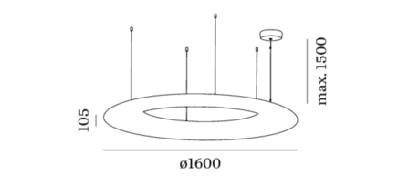 Gigant 16.0 led hanglamp Wever &amp; Ducre 