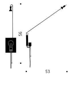 Holonzki LED wandlamp Ingo Maurer 