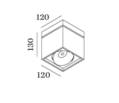 Sirro 1.0 gu10 plafondlamp Wever &amp; Ducre 