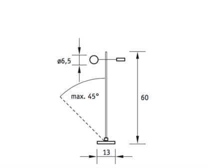 Floor light 457c led tafellamp Absolut Lighting