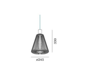 Wiro Cone 1.0 hanglamp Wever &amp; Ducre 