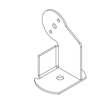 Frax bracket accessories outdoor Deltalight