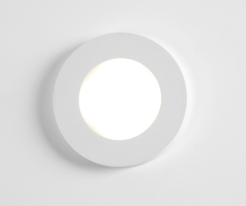 Doze round wall recessed 80 wandlamp Modular