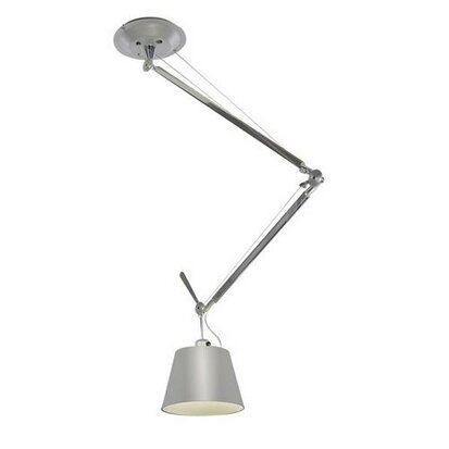 Gom feit Leer Artemide - Tolomeo Sospensione Decentrata - hanglamp - Mooi Verlichting