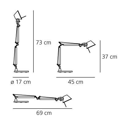 Tolomeo micro tafellamp Artemide 