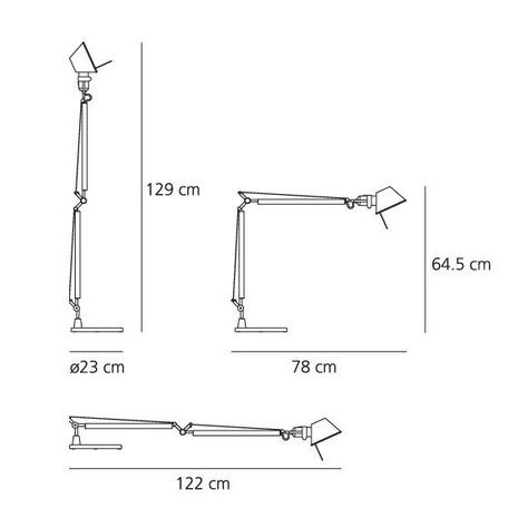 Tolomeo tafellamp Artemide 