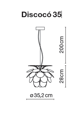 Discoco 35 hanglamp Marset