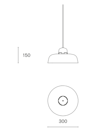 Dalston w162 s1 small hanglamp Wästberg - sale 