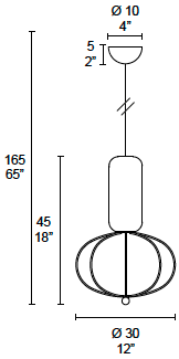 Balloon hanglamp 7206/1P MMLampadari