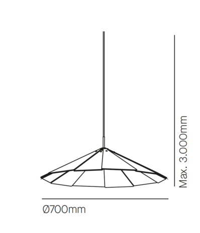 MLN Sepal C. hanglamp Milan